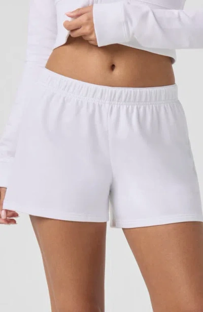 Florence By Mills Relaxed French Terry Shorts In White