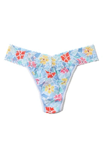 Hanky Panky Print Original Rise Thong In Multi