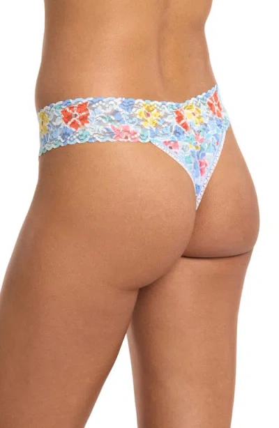 Hanky Panky Print Original Rise Thong In Multi