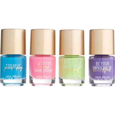 Taste Beauty Kids' Proud Of Yourself 4-pack Scented Nail Polishes