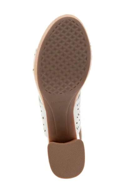 Aerosoles Camera Perforated Slingback Platform Sandal