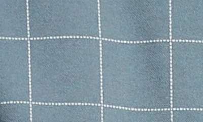 Vince Windowpane Check Cotton Blend Camp Shirt
