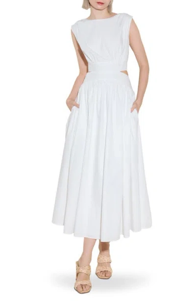 Freemarket Cutout Cotton Maxi Dress
