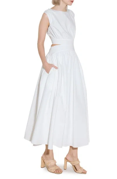 Freemarket Cutout Cotton Maxi Dress
