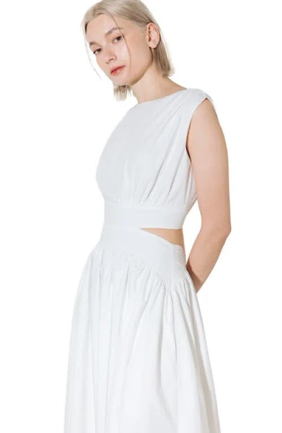 Freemarket Cutout Cotton Maxi Dress