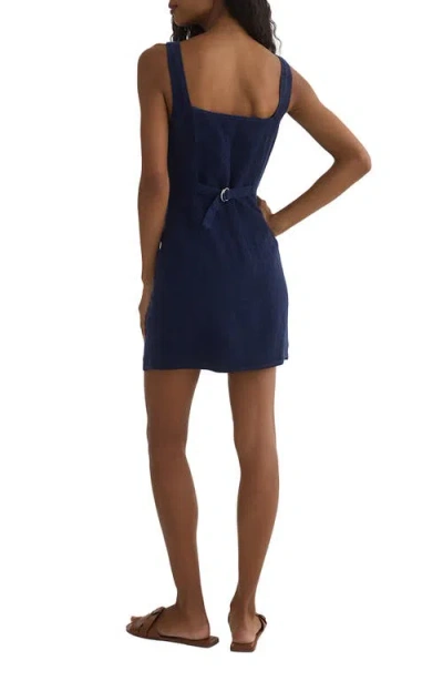 Bella Dahl Square Neck Button Front Mini Dress
