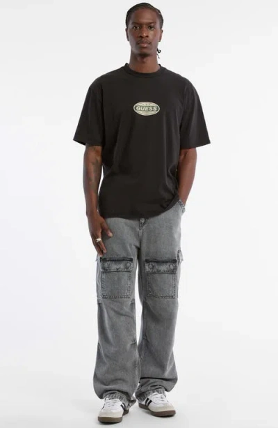 Guess Originals Striker Oversize Graphic T-shirt In Black