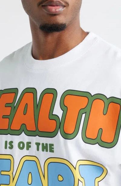 Billionaire Boys Club Wealth, Heart & Mind Crop Graphic T-shirt In Multi