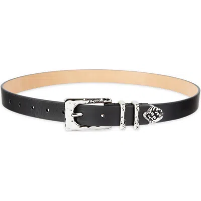 Sam Edelman Hammered Leather Belt