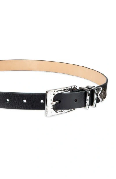 Sam Edelman Hammered Leather Belt