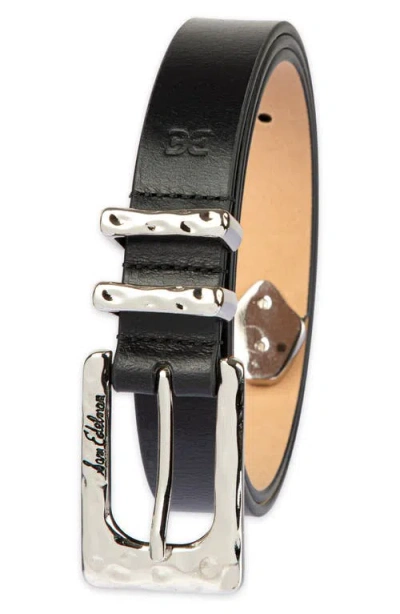 Sam Edelman Hammered Leather Belt