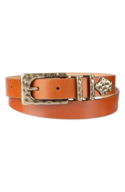 Sam Edelman Hammered Leather Belt