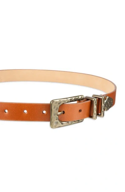 Sam Edelman Hammered Leather Belt