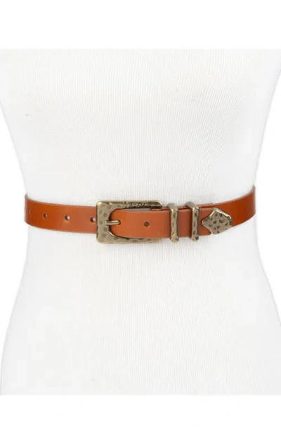 Sam Edelman Hammered Leather Belt
