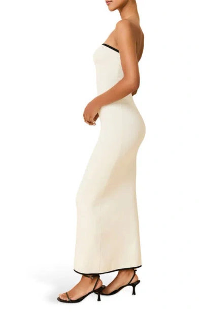 Solid & Striped The Caroline Column Dress In White