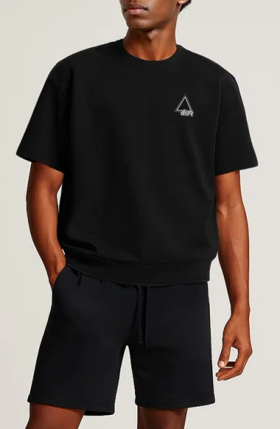 D.rt Short Sleeve Sweatshirt In Black