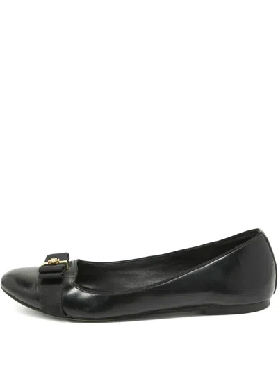 Pre-owned Tory Burch Leather Ballet Flats