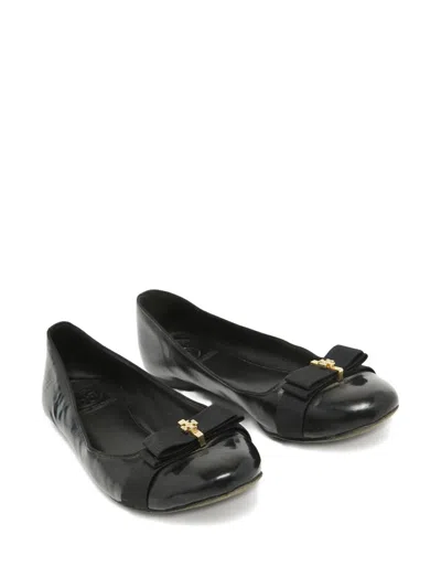 Pre-owned Tory Burch Leather Ballet Flats