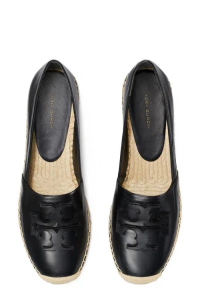 Tory Burch Everly Leather Espadrille In Brown