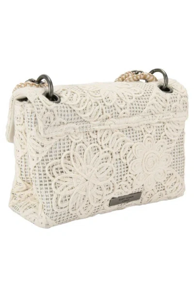Kurt Geiger London Medium Kensington Flower Lace Convertible Shoulder Bag