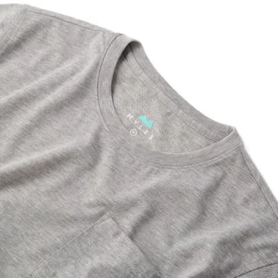 Myles Apparel Everyday Tee With Pocket