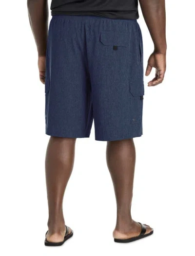 Harbor Bay By Dxl Big & Tall Cargo Stretch Swim Trunks