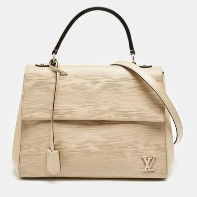 Pre-owned Louis Vuitton Dune Epi Leather Cluny Mm Bag