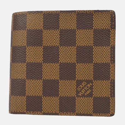 Pre-owned Louis Vuitton Damier Portefeuille Marco Wallet Purse