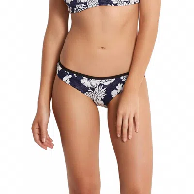 Seafolly Splendour Reversible Hipster Bottom In Black