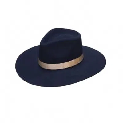 Twister Cowboy Hats Women's Pinch Front Felt Hat In Navy