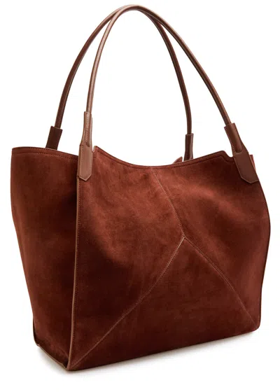 Victoria Beckham Victoria Panelled Suede Tote