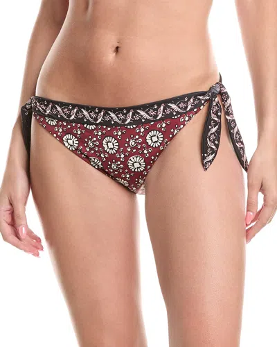Sea Ny Danae Print Bikini Bottom In Brown