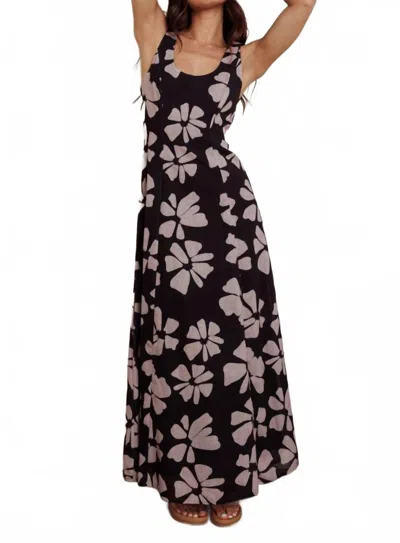 Indikah Kauai Maxi Dress In Black