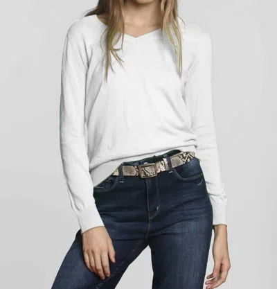 Label+thread Frankie Vee Longsleeves In White In White