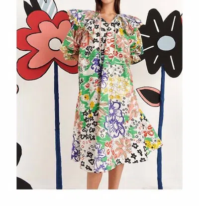 Celia B Adira Midi Dress In Multi In Multi
