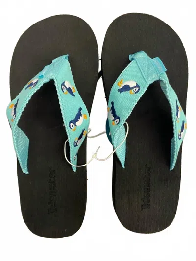 Tidewater Women Pengu Flip Flop Sandals In Puffins