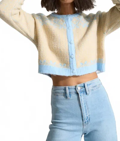 Callahan Maeve Cardigan In Crème In Neutral