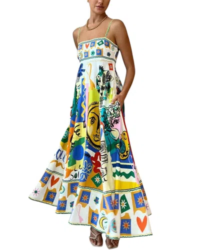 Charlotte Green Maxi Dress