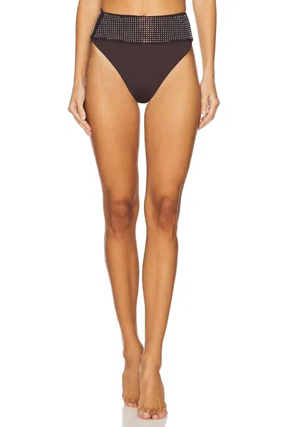 Beach Riot Highway Bikini Bottom In Java Jewel In Brown