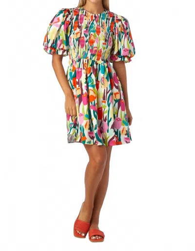 Crosby By Mollie Burch Lizzy Dress In Tulip In Multi