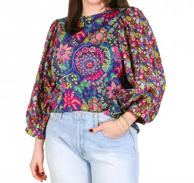 Ivy Jane Botanica Top In Multi In Multi