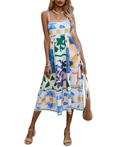 Charlotte Green Midi Dress