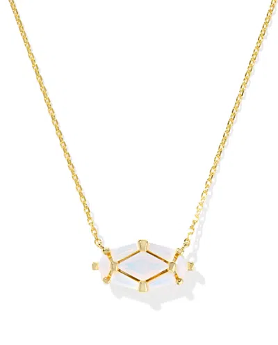 Kendra Scott Women's Lindy Ray Elisa Short Pendant Necklace In Gold