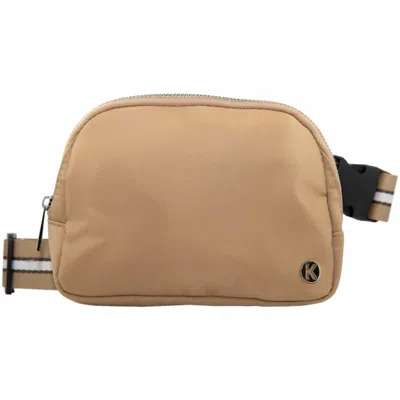 Katydid Women's Striped Strap Crossbody Bag In Tan