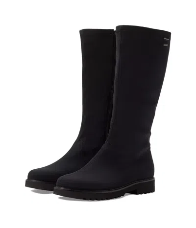 Mephisto Sila Mt Silamt-400 Boot Women's Us 9.5 Black Zipper Mid Calf Khd1822