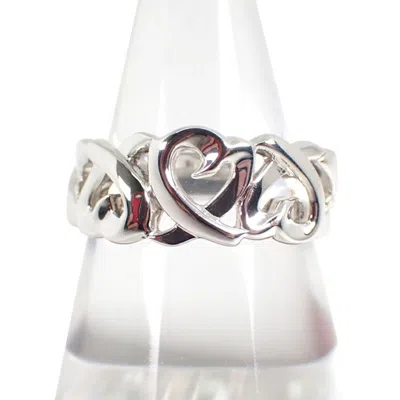 Pre-owned Tiffany & Co Sterling 925 Band Ring () In Multi