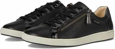 Mephisto Women's Nikita Sneaker In Carbon Black