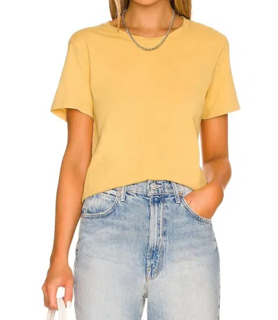 Nili Lotan Corinne Tee In Yellow In Yellow