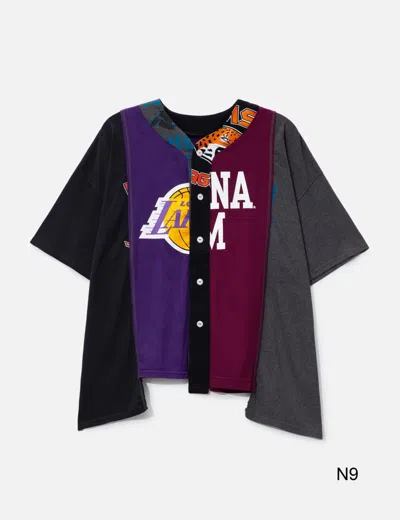 Needles 4 Cuts Wide College Baseball Shirt In Multi