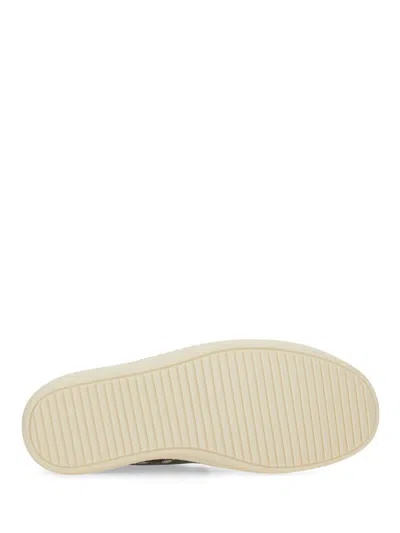 Rick Owens Black Porterville Low Sneaks Sneakers In Black